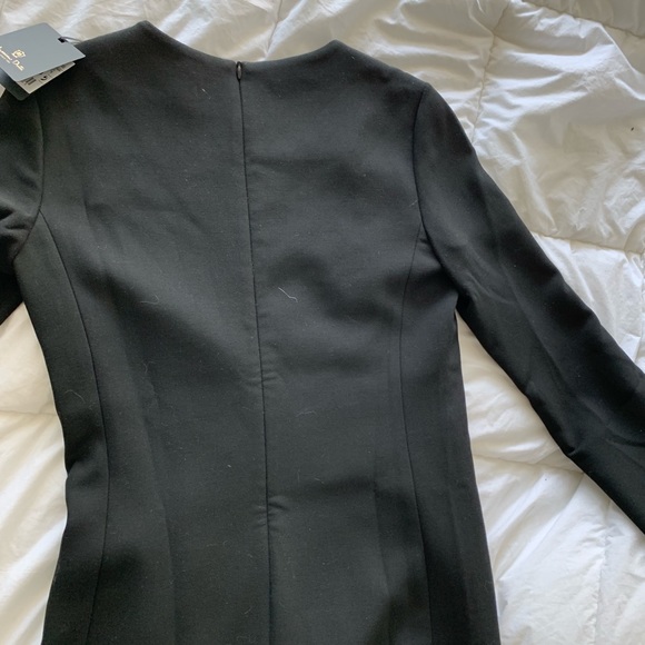 Massimo Dutti mini black dress. Woman. Size 4. NWT - Picture 4 of 5